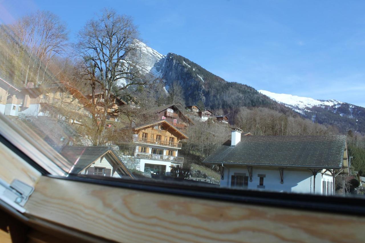 La Ferme De Sous-Lachat Samoëns Екстериор снимка